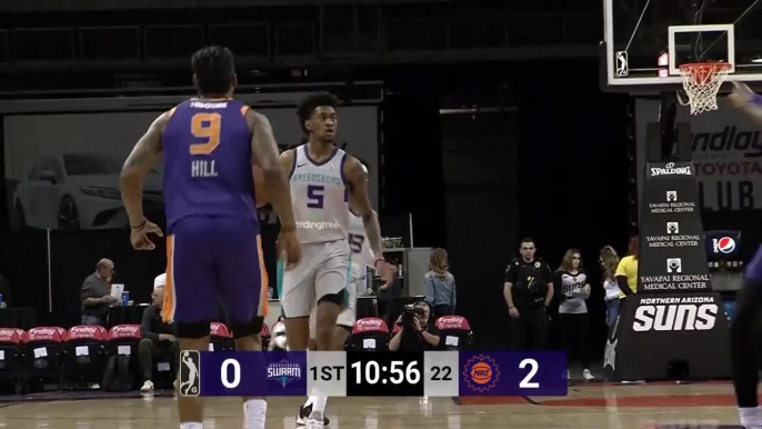 Jalen McDaniels (16 points) Highlights vs. Northern Arizona Suns