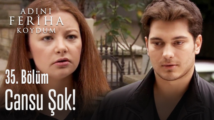 Emir, Cansu'ya Feriha'yı savunuyor - Adını Feriha Koydum 35. Bölüm