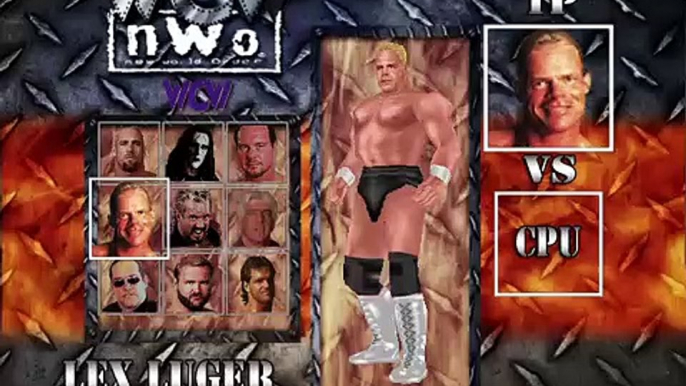 WCW-NWO Starrcade 64 Mod Matches Lex Luger vs Randy Macho Man Savage