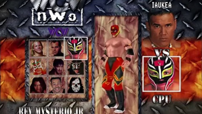 WCW-NWO Starrcade 64 Mod Matches Prince Iaukea vs Rey Mysterio