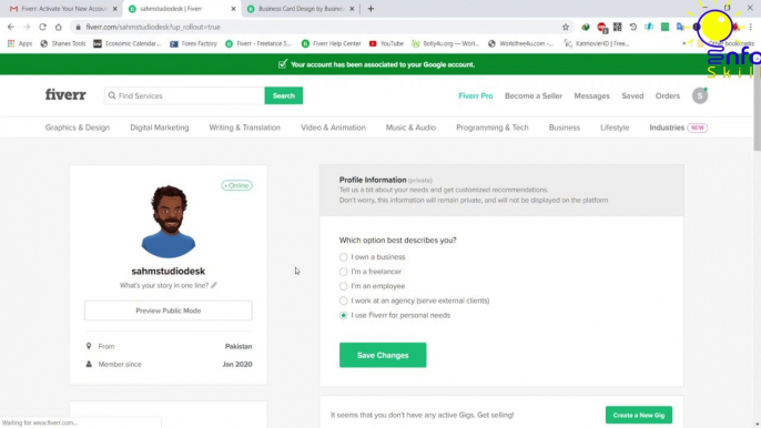 How to Create Account on Fiverr 2020 | Fiverr Profile Setup | Fiverr tutorial Urdu | 2020