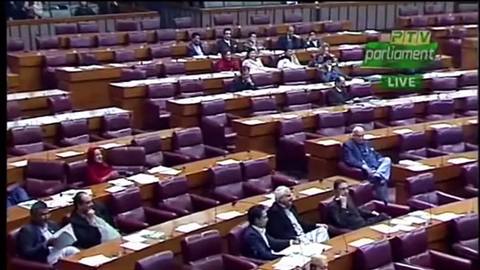 Khawaja Saad Rafique appraising the policies of PTI Govt in Assembly