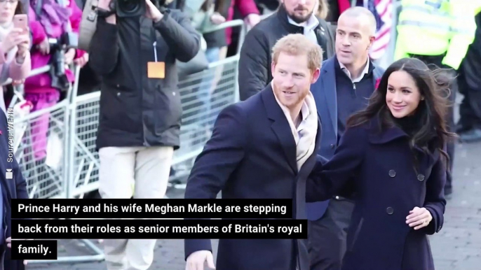 Prince Harry & Meghan Markle_are "stepping back" from Royal duties