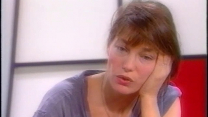 Jane Birkin - interview sur l'album "Amour des feintes" 1990