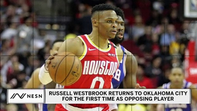 Russell Westbrook Returns To Oklahoma City For First Time As Rocket