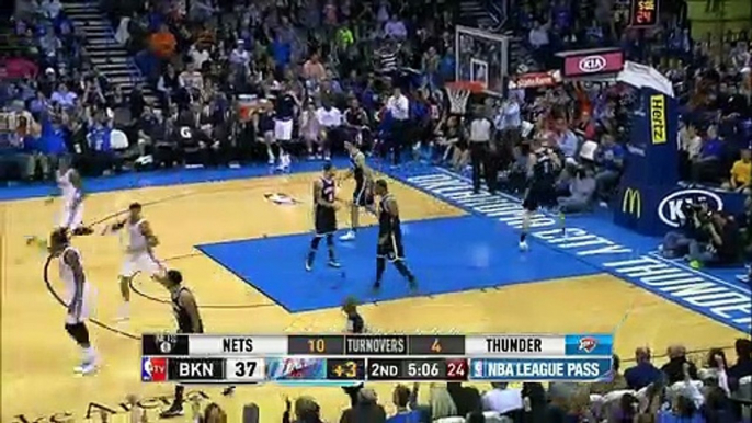 Brooklyn Nets 95 - 93 Oklahoma City Thunder