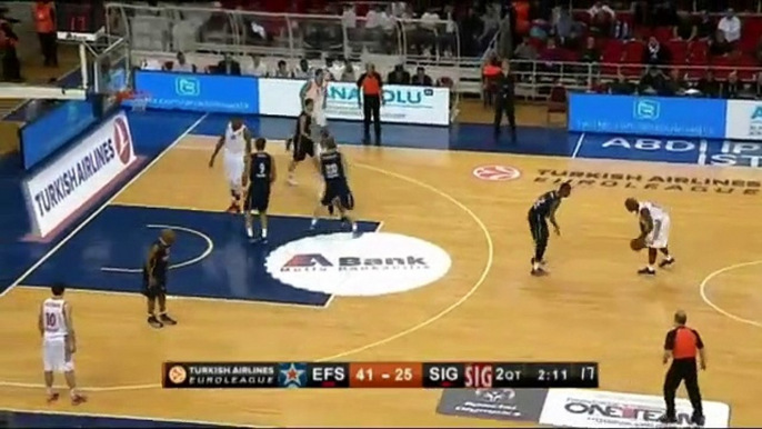 Anadolu Efes 4. galibiyeti aldı! Anadolu Efes: 88 - Strasbourg: 65