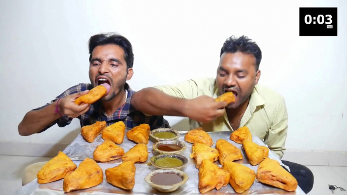 24x Aloo Paneer Pakoda Eating Challenge | Paneer Pakora Eating Competition | Indian street Food | Food Challenge India