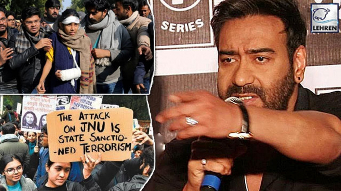 Ajay Devgn Finally Reacts On JNU Violence After Release Of Tanhaji