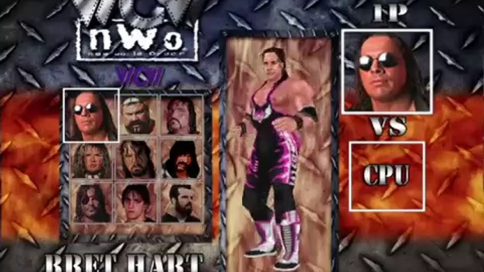 WCW-NWO Starrcade 64 Mod Matches Bret Hart vs Randy Savage