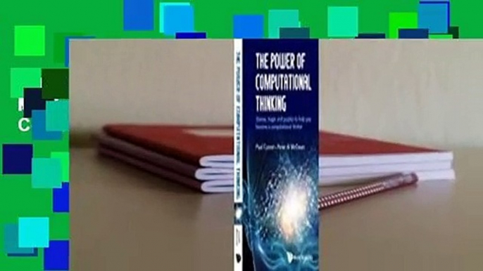 The Power of Computational Thinking: Games, Magic and Puzzles to Help You Become a Computational