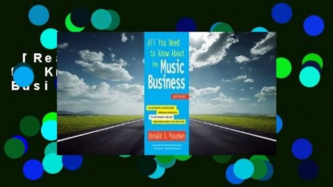 [Read] All You Need to Know About the Music Business Complete