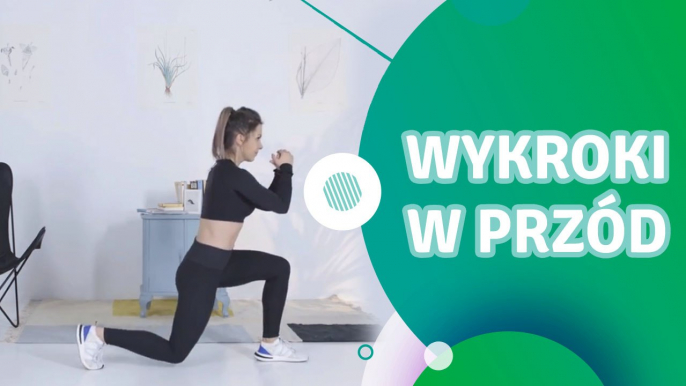 Wykroki w przód - Jesteś Fit