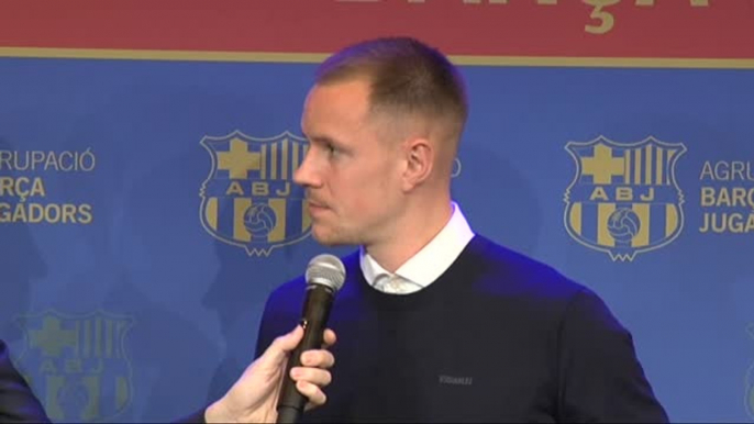 Ter Stegen: "Intentamos hacer lo que Setién nos pide"