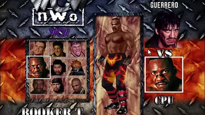 WCW-NWO Starrcade 64 Mod Matches Eddie Guerrero vs Booker T