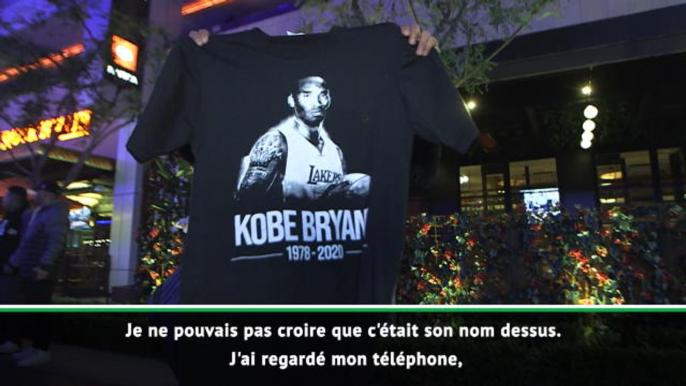 BASKETBALL : NBA - Décès de Kobe Bryant - Les fans lui rendent hommage à Los Angeles