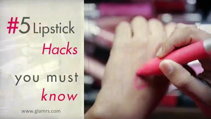 5 Lipstick Hacks You Must Know!   Makeup Tricks