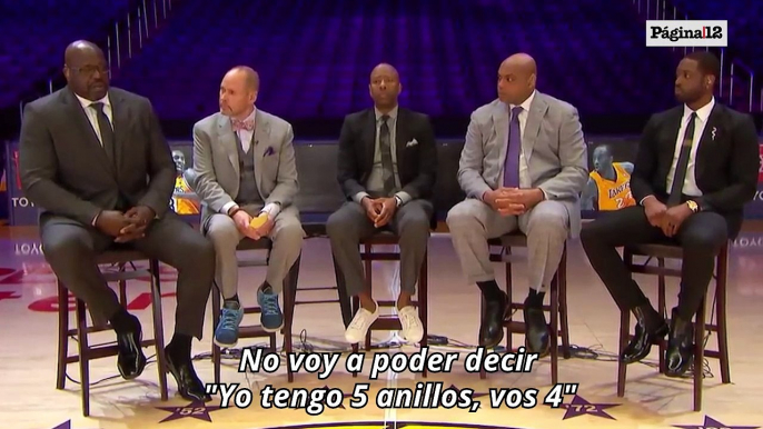 Shaquille O'Neal recuerda a Kobe Bryant