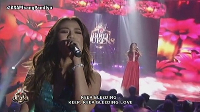 Angeline, Jona, Klarisse and Morissette in a throwback biritan of the 2000s on ASAP Birit Queens