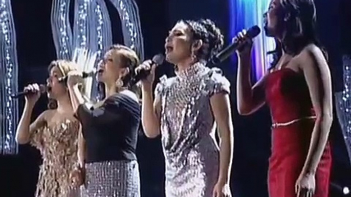 Sarah, Lani, Angeline & Lea Performances at the ABS-CBN CHRISTMAS SPECIAL 2013