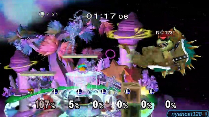 Super Smash Bros. Melee: 100 Man Melee as Modified Giga Bowser