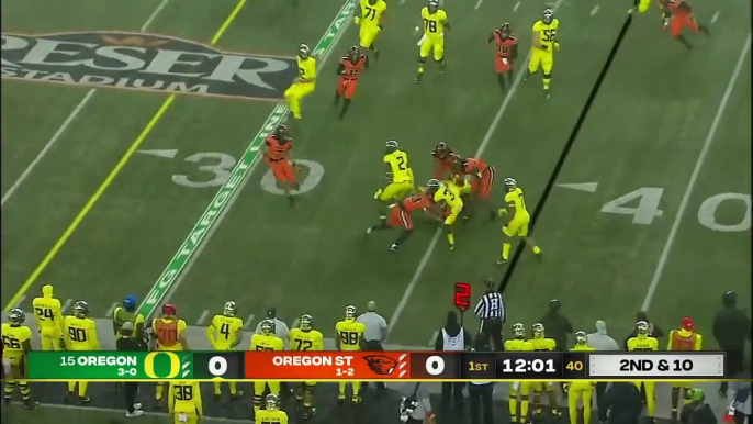 Oregon Ducks Vs. Oregon State Beavers | 2020 College Football Highlights