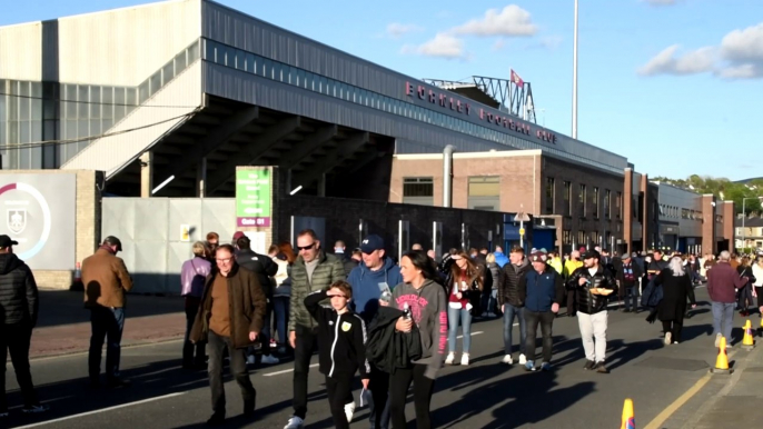 Burnley fans delighted to return to Turf Moor