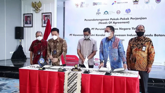 PGN Pasok Gas Bumi ke Kawasan Industri Kendal dan Batang