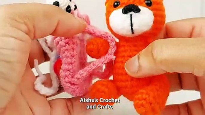 Crochet Teddy Bear Amigurumi | Miniature Teddy Bear