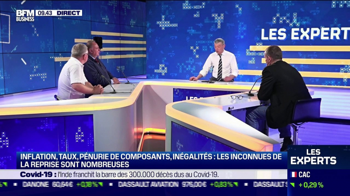 Les Experts : Inflation, taux, pénurie de composants, inégalités, les inconnues de la reprise sont nombreuses - 24/05