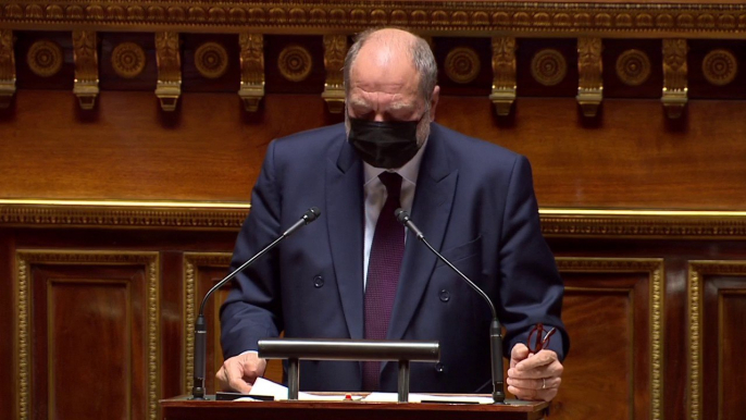 Terrorisme : Eric Dupond-Moretti sur le texte du Sénat