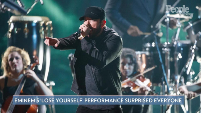 Eminem's Performance of 'Lose Yourself' at the 2020 Oscars Got the Best Reactions from the Crowd: See the Pics