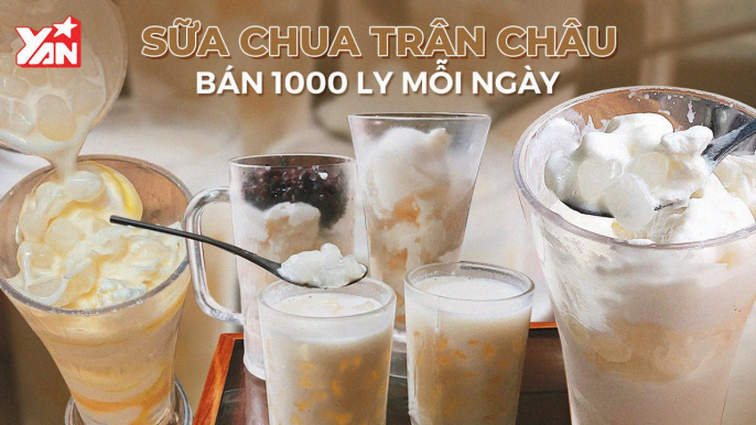 MÁT LẠNH SỮA CHUA TRÂN CHÂU HẠ LONG BÁN 1000 LY MỖI NGÀY II YANNEWS