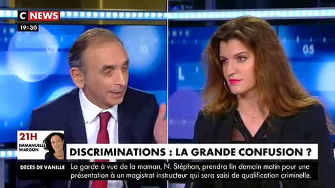 Face à face Eric Zemmour / Marlène Schiappa: "Pour les intégrer, les parents des Mohammed auraient du les appeler François ! C'est à eux de s'intégrer, pas l'inverse"