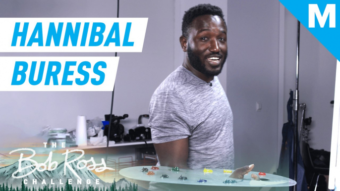 Hannibal Buress paints along with Bob Ross — The Bob Ross Challenge