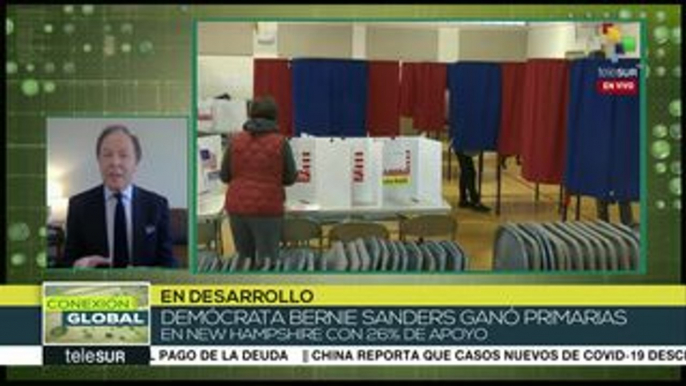 EEUU: Bernie Sanders gana las elecciones primarias en New Hampshire