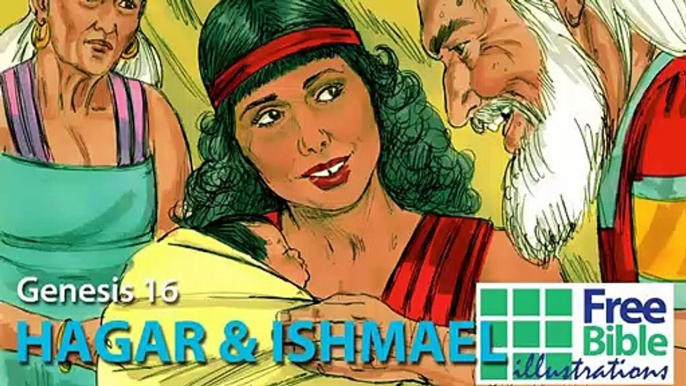 Animated Bible Stories: Hagar & Ishmael| Genesis 16-21| Old Testament