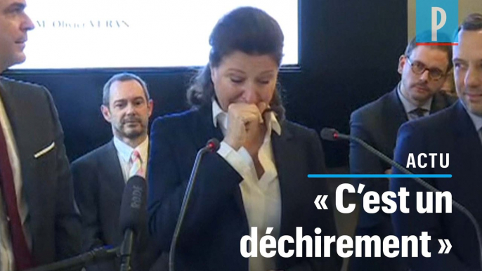 Agnès Buzyn en larmes quitte le ministère de la Santé