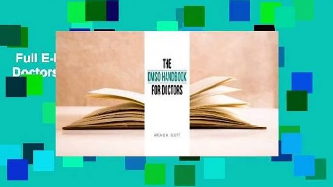 Full E-book  The DMSO Handbook for Doctors  Best Sellers Rank : #5