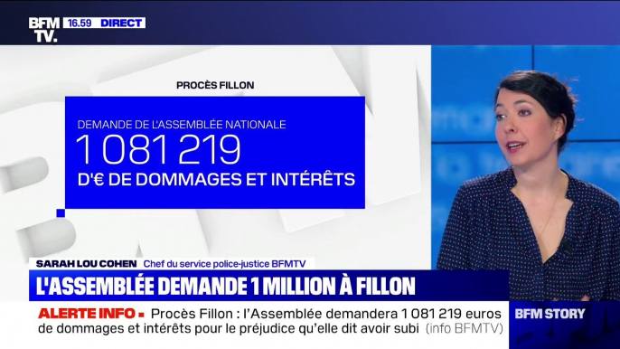 L’Assemblée nationale va demander plus d’un million d’euros de dommages et intérêts à François Fillon lors de son procès