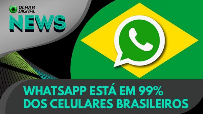 Ao vivo | Recorde: WhatsApp está em 99% dos celulares brasileiros | 27/02/2020 #OlharDigital