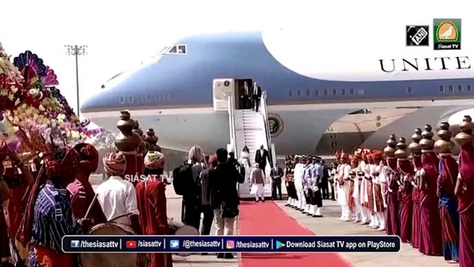 Trump India visit: PM Modi welcomes US President with a warm hug at Ahmedabad airport