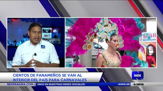 Cientos de panameños se van al interior del país para carnavales  - Nex Noticias