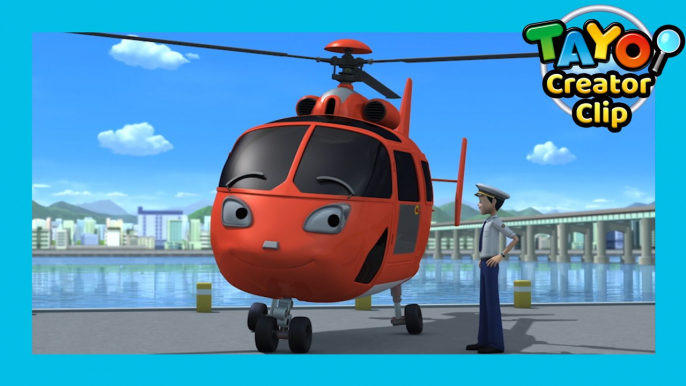 The brave helicopter Air l  Tayo Creator Clip #2 l Tayo the Little Bus