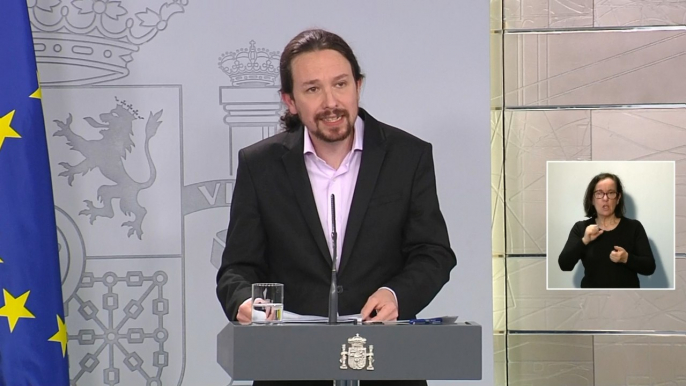 Iglesias enmarca en la libertad de expresión las caceroladas contra el Rey