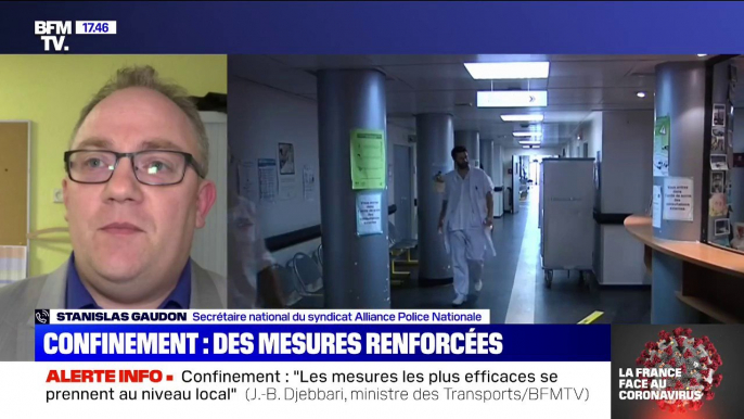 "On en demande toujours plus aux policiers mais nous ne voyons toujours pas de mesures par rapport aux masques" Secrétaire national du syndicat  Alliance