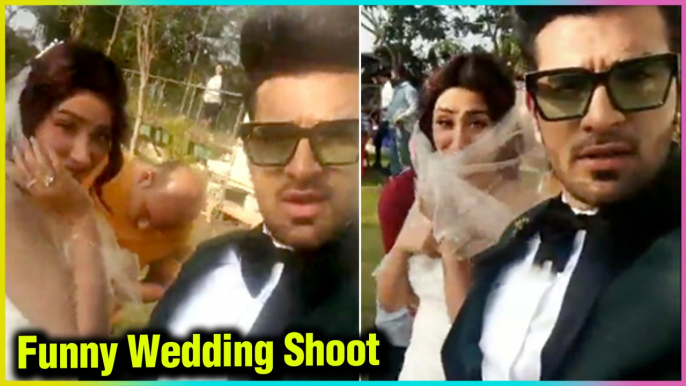 Paras Chhabra & Mahira Sharma Dressed Up As Bride & Groom For A Photoshoot | Bigg Boss 13