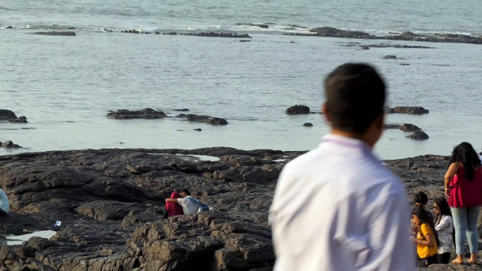 Bandra Bandstand, Lovers point of Mumbai, India