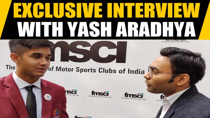 Exclusive Interview: Bengaluru-boy Yash Aradhya takes giant leap in Indian motorsport  | OneInida