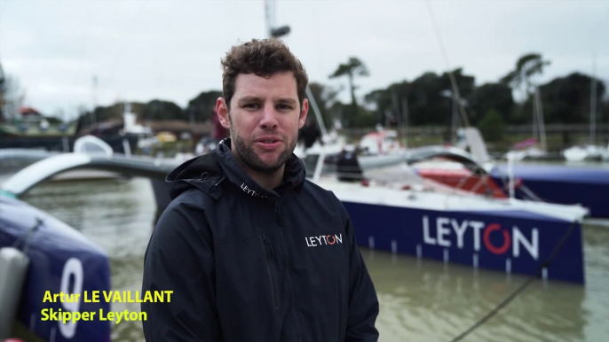 Leyton Sailingteam Arthur Le Vaillant 2020 : Arthur Le Vaillant a mis à l’eau son Multi50 Leyton à Port Médoc